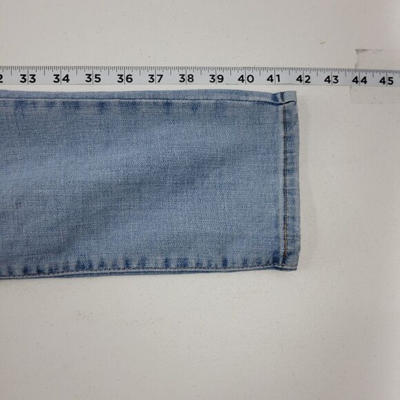 Levi's 724 high rise straight jeans blue denim 26 womens 3570 - Picture 6 of 12